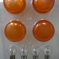 Harley-Davidson Amber Signal Lens With Bulbs Four Pack (2 Broken Tabs) 68973-00