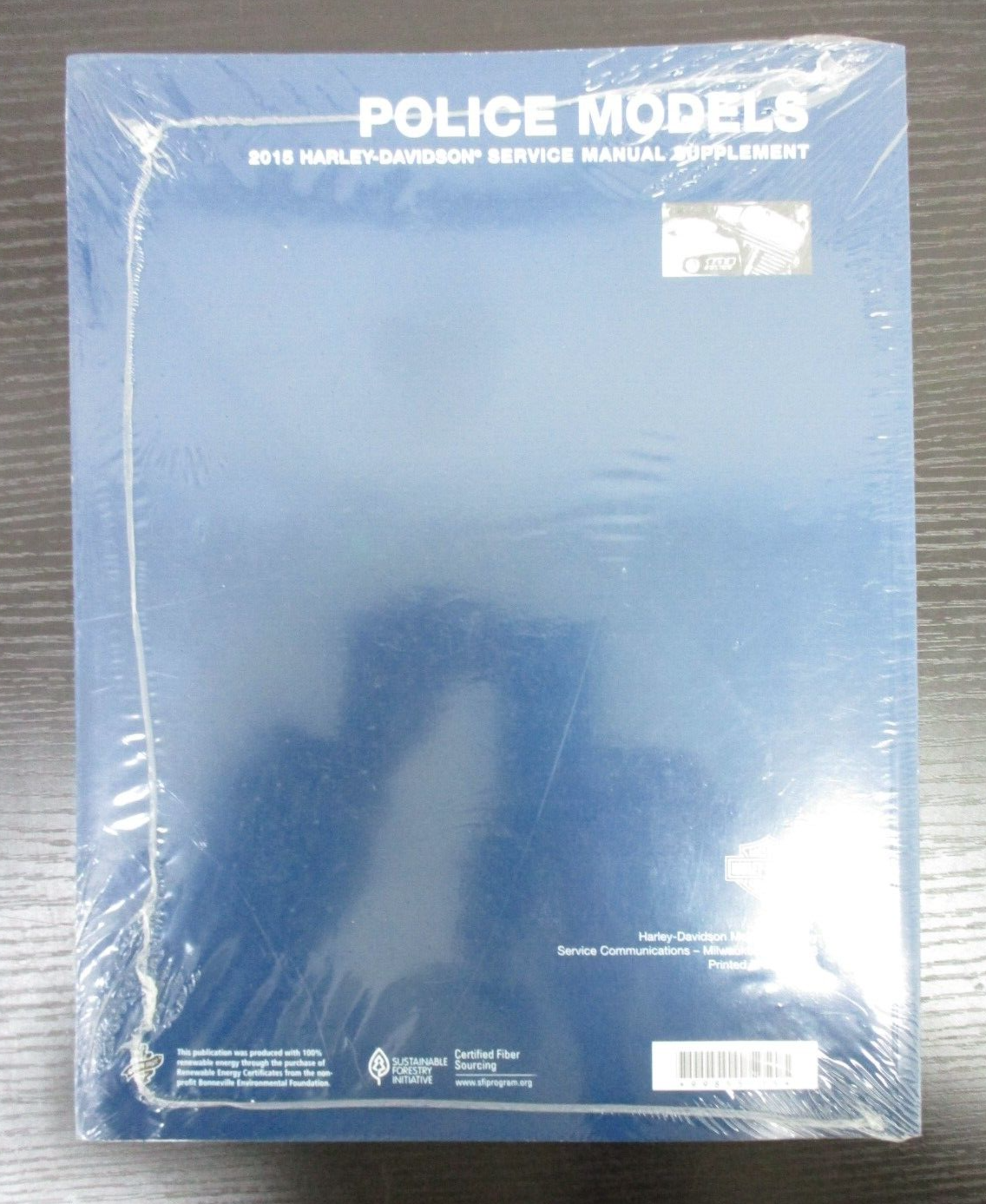 Harley-Davidson Police Models 2015 Service Manual Supplement 99855-15