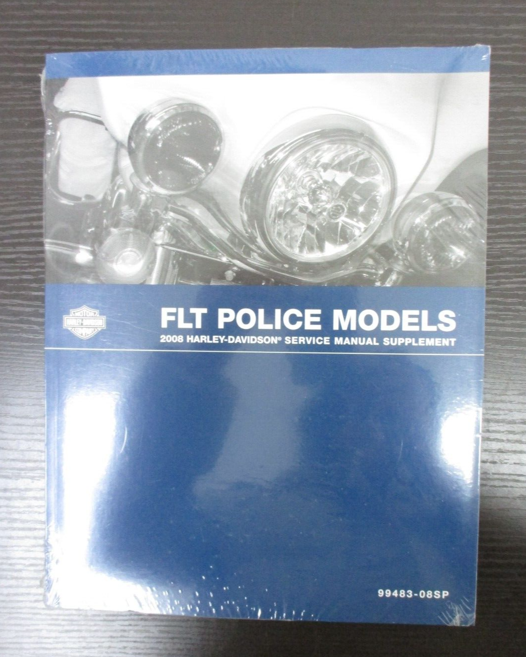 Harley-Davidson FTL Police Models 2008 Service Manual Supplement 99483-08SP