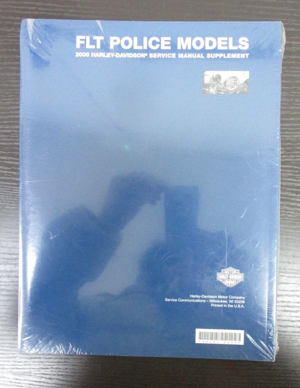 Harley-Davidson FTL Police Models 2008 Service Manual Supplement 99483-08SP