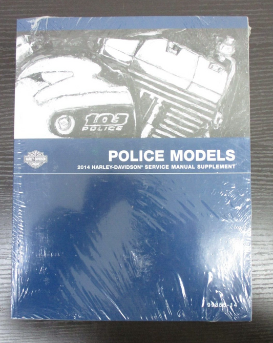 Harley-Davidson Police Models 2014 Service Manual Supplement 99855-14