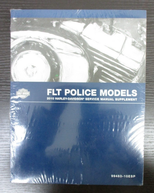 Harley-Davidson FTL Police Models 2010 Service Manual Supplement 99483-10ESP