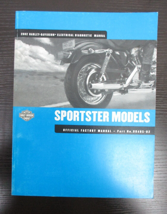 Harley-Davidson Sportster Models 2002 Electrical Diagnostic Manual  99495-02