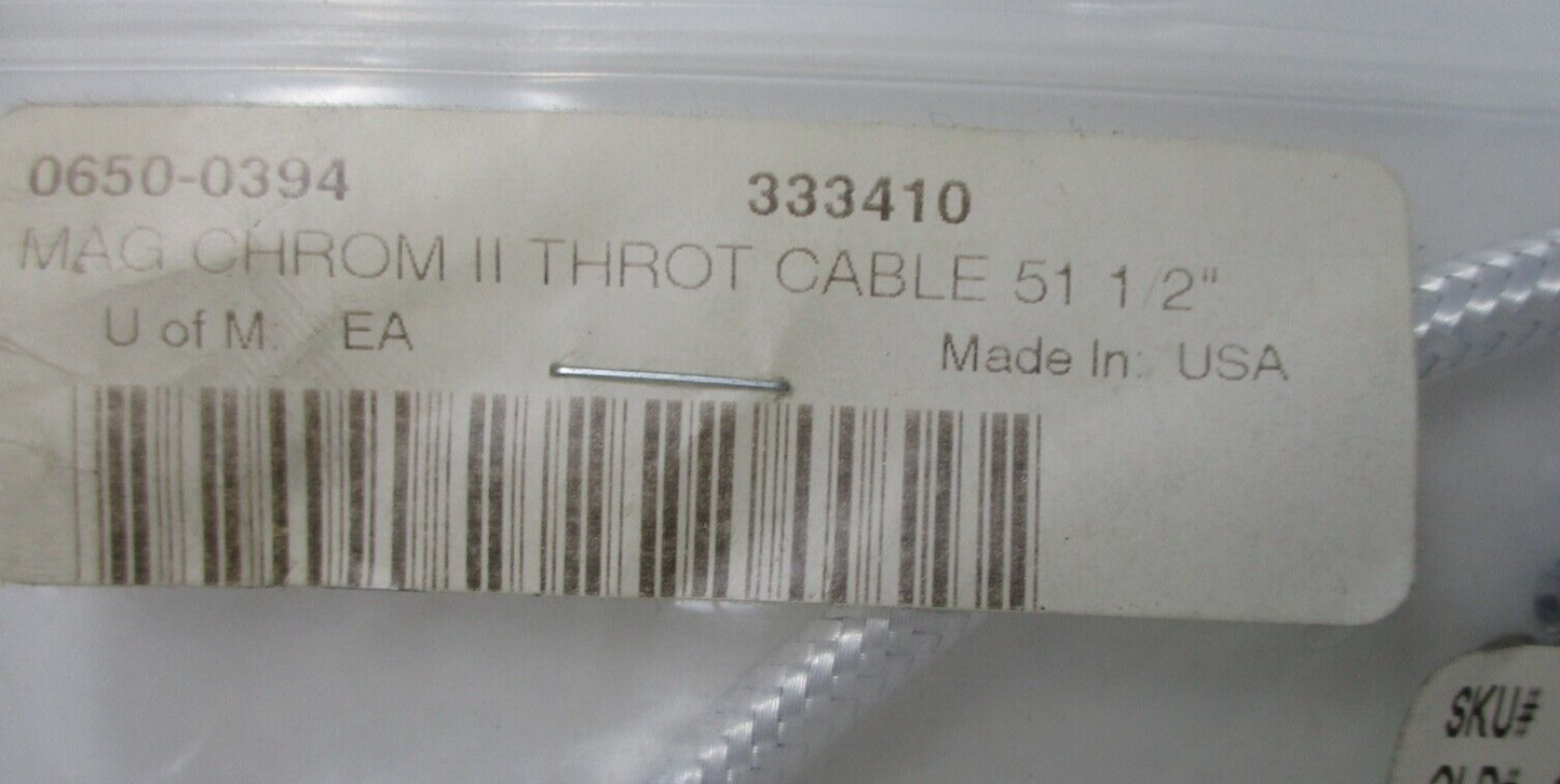 Magnum  Chromite II Throttle Cable 51.5"  90 Degrees OEM 333410