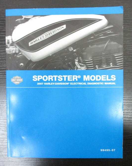 Harley-Davidson Sportster Models 2007 Electrical Diagnostic Manual  99495-07