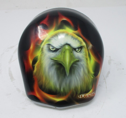 Harley-Davidson Style Horn Cover with Custom Decal EAGLE DEANOS