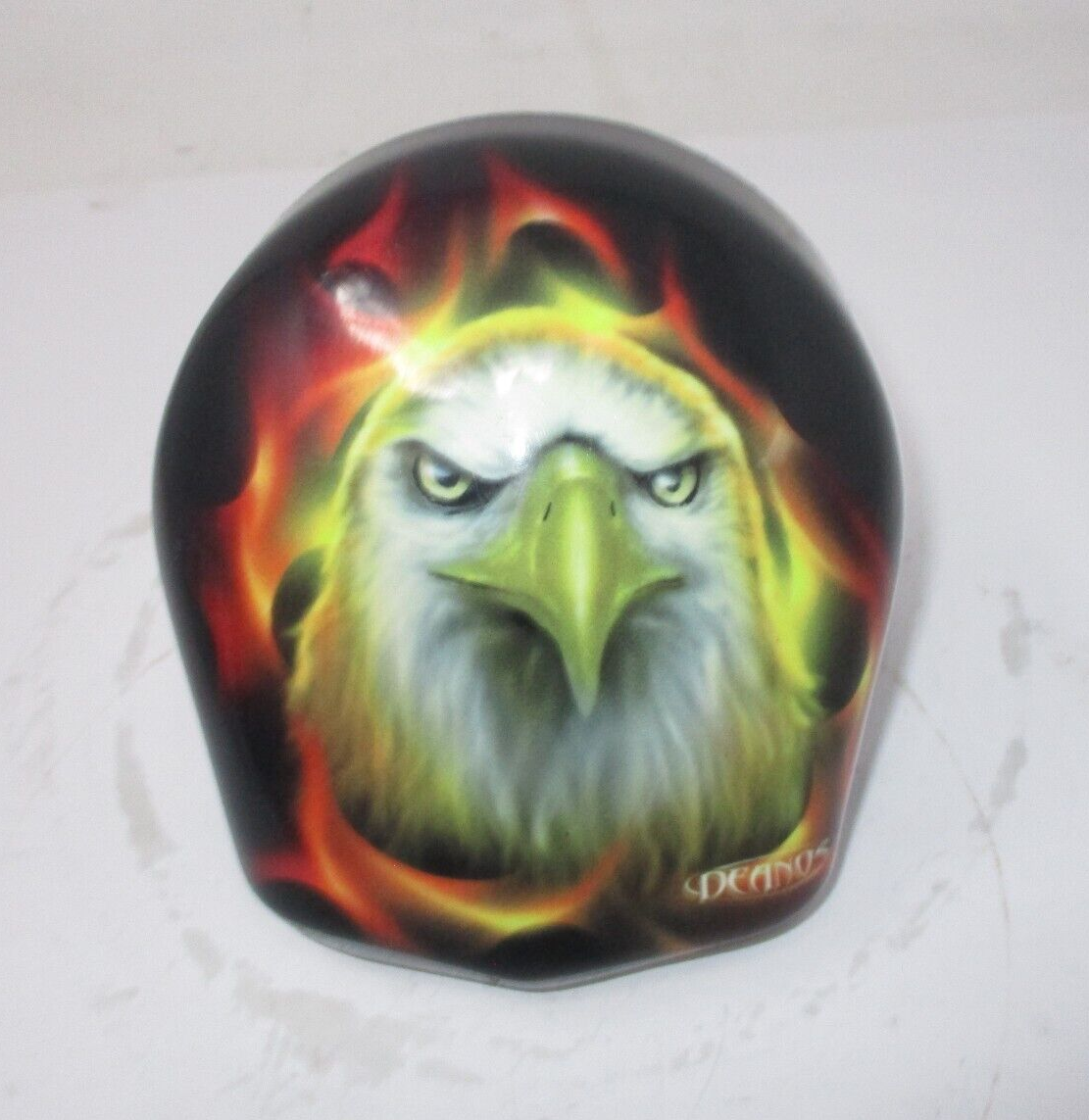 Harley-Davidson Style Horn Cover with Custom Decal EAGLE DEANOS