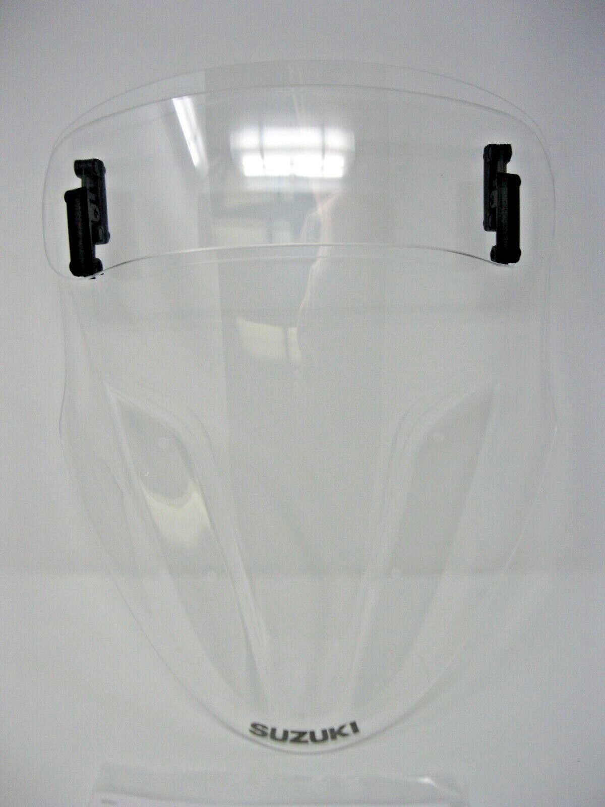 Vario Touring Screen for 11-16 V-Strom 650 with Wind Deflector & Suzuki Logo