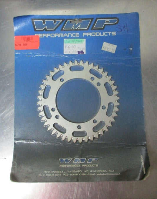 WMP Rear Sprocket for '90-'02 Kawasaki KX60/65 38-4444