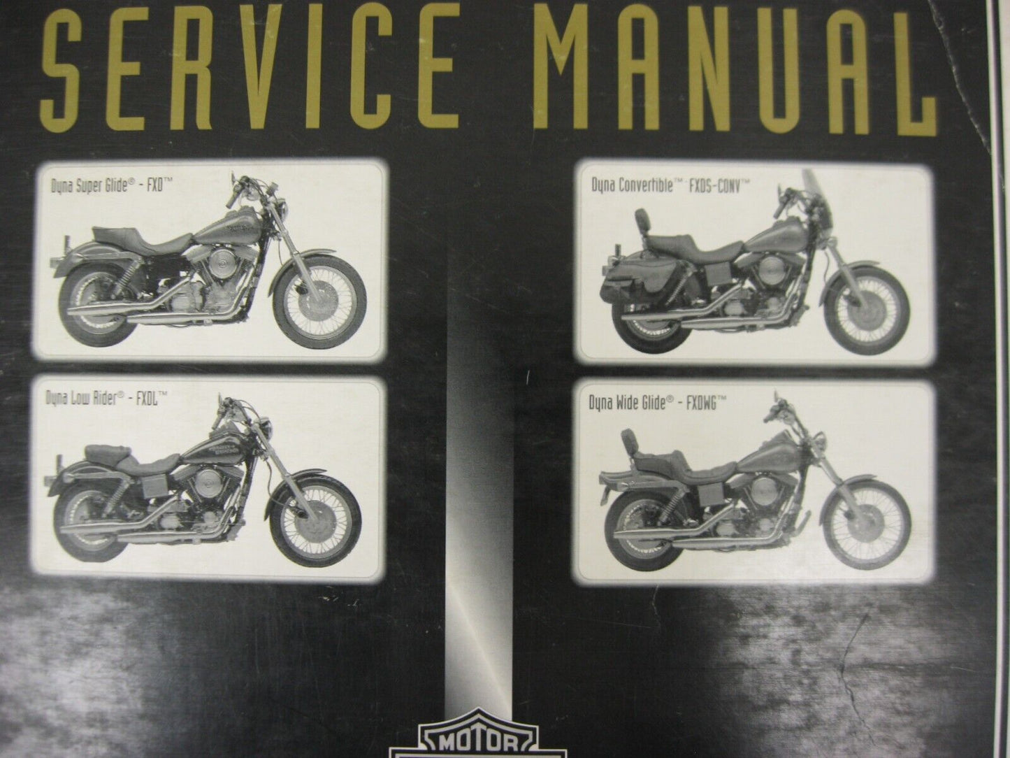 Harley-Davidson Service Manual 1997 Dyna Glide Models 99481-97A