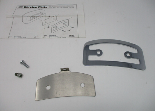 Harley-Davidson OEM Short Rail and Mini Rail Backrest Pad 52514-94