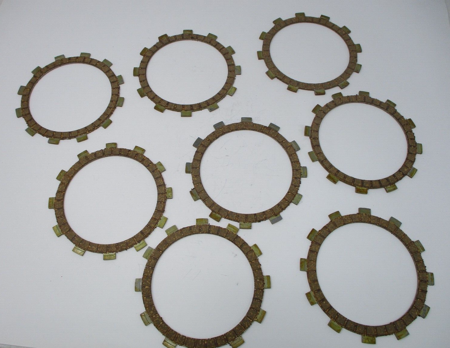 Set of 8 Clutch Friction Plates PFX1186