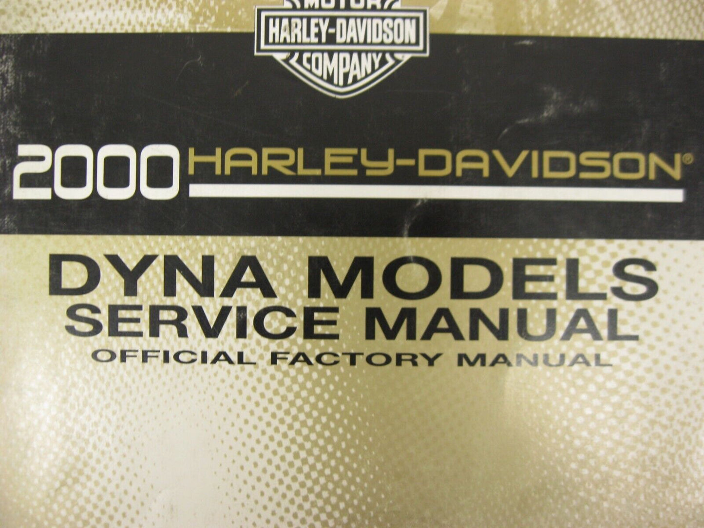 Harley-Davidson Service Manual 2000 Dyna Models 99481-00