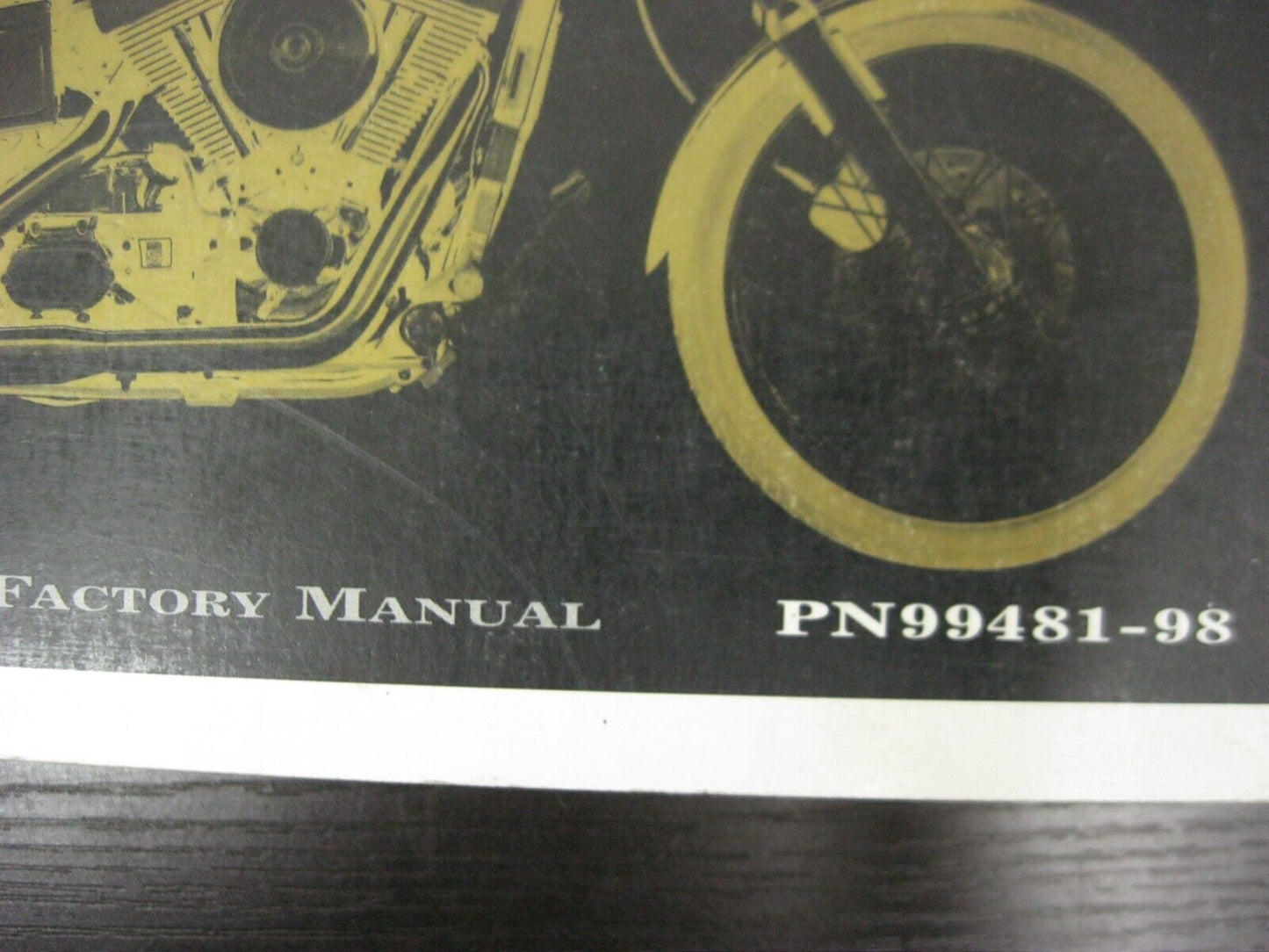 Harley-Davidson Service Manual 1997-1998 Dyna Models 99481-98