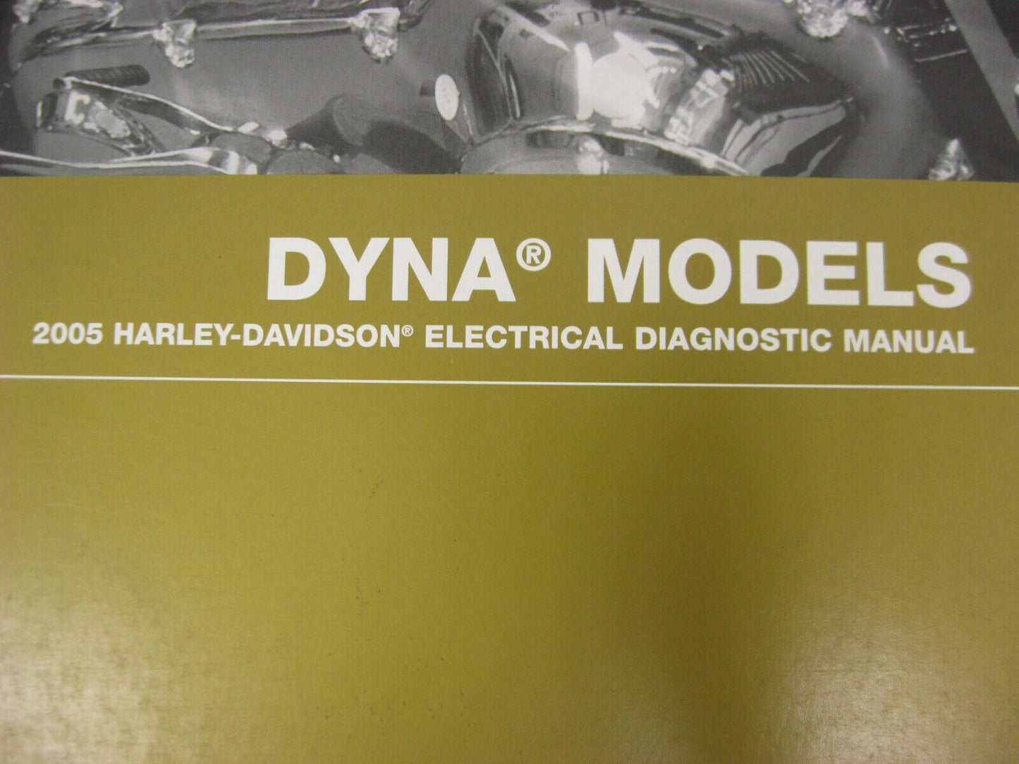 Harley-Davidson Electrical Diagnostic Manual 2005 Dyna Models 99496-05