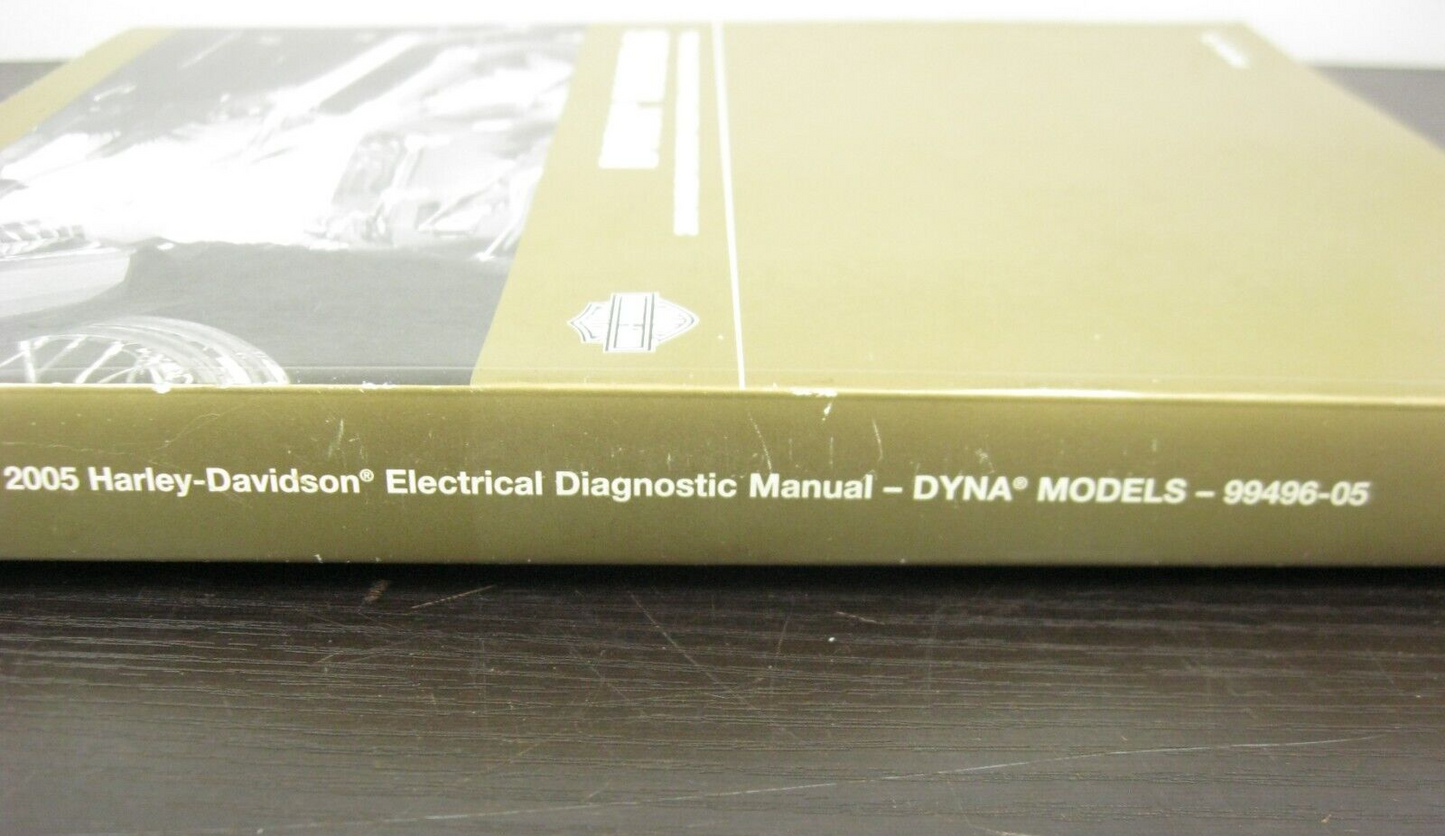 Harley-Davidson Electrical Diagnostic Manual 2005 Dyna Models 99496-05