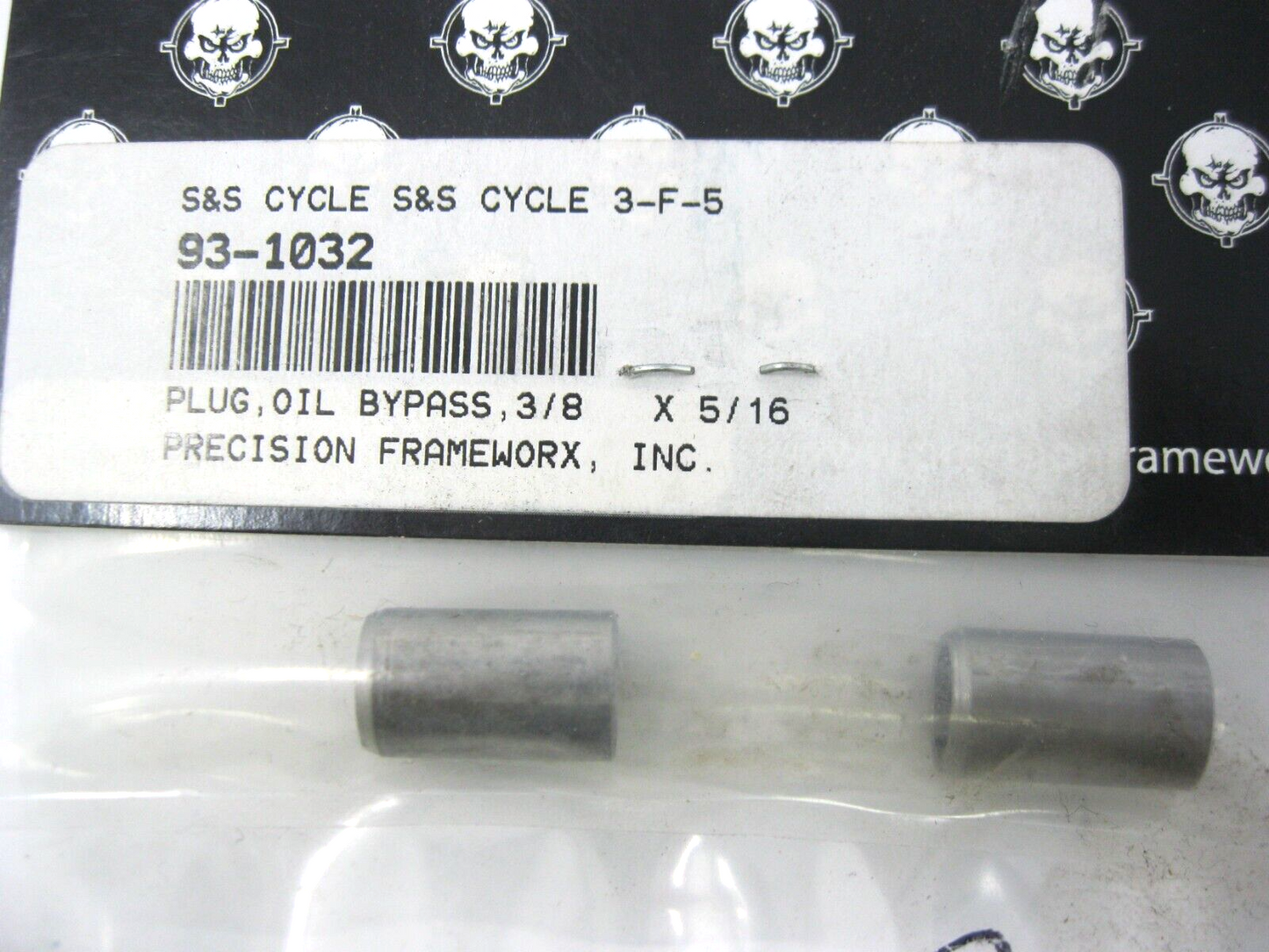 S&S 3/8" x 5/16" Oil Bypass Plugs 93-1032