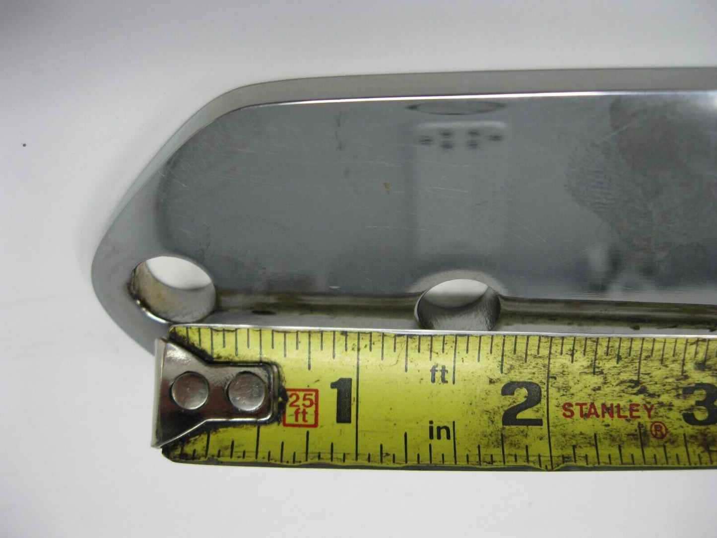 Chrome Foot Peg Relocation Plates for 91-17 Harley-Davidson Dyna Models 49354-01