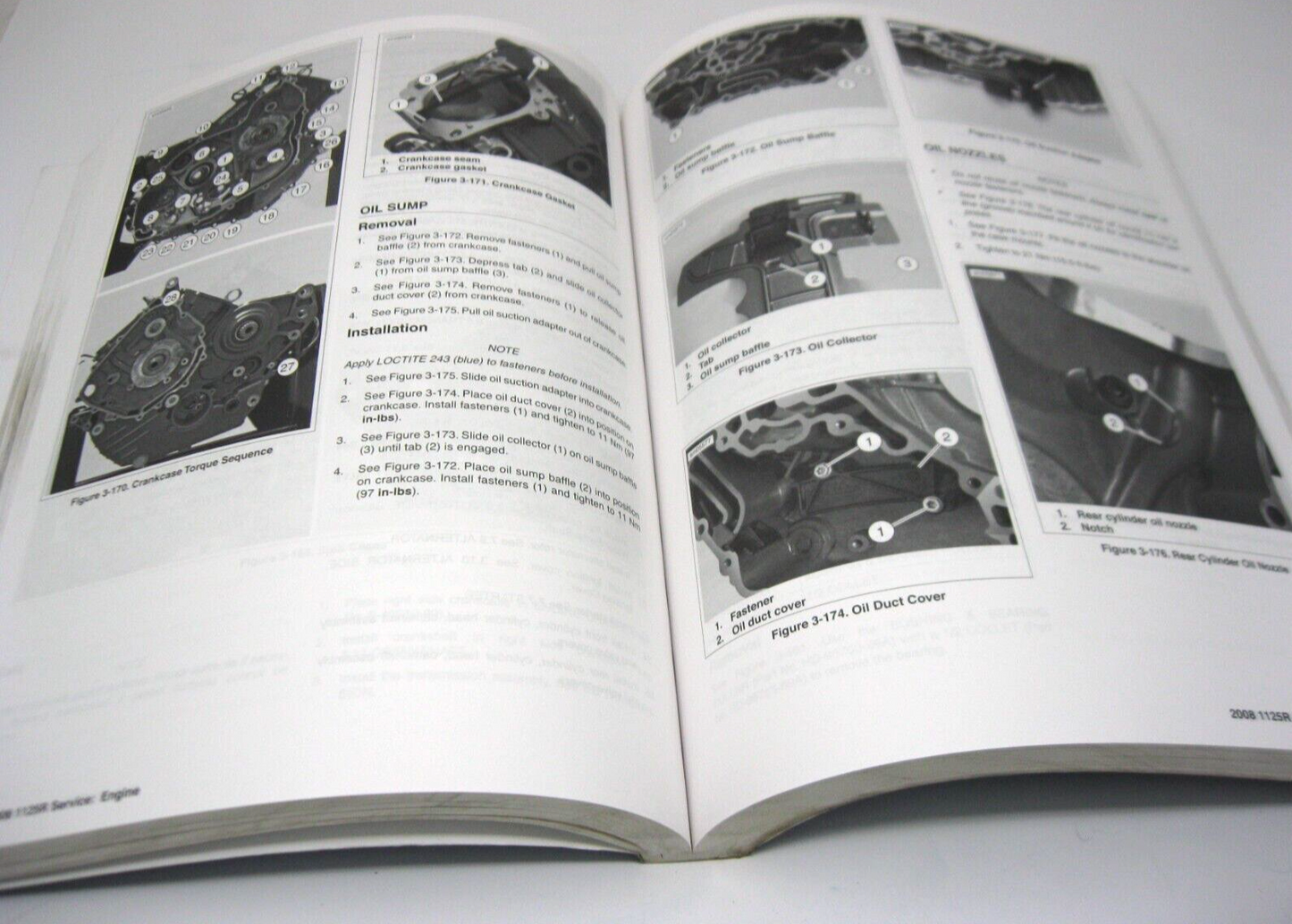 Buell Service Manual 2008 1125R Model 99491-08Y