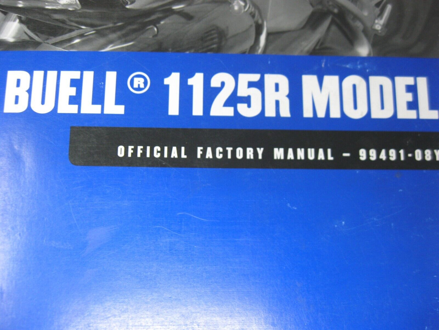 Buell Service Manual 2008 1125R Model 99491-08Y