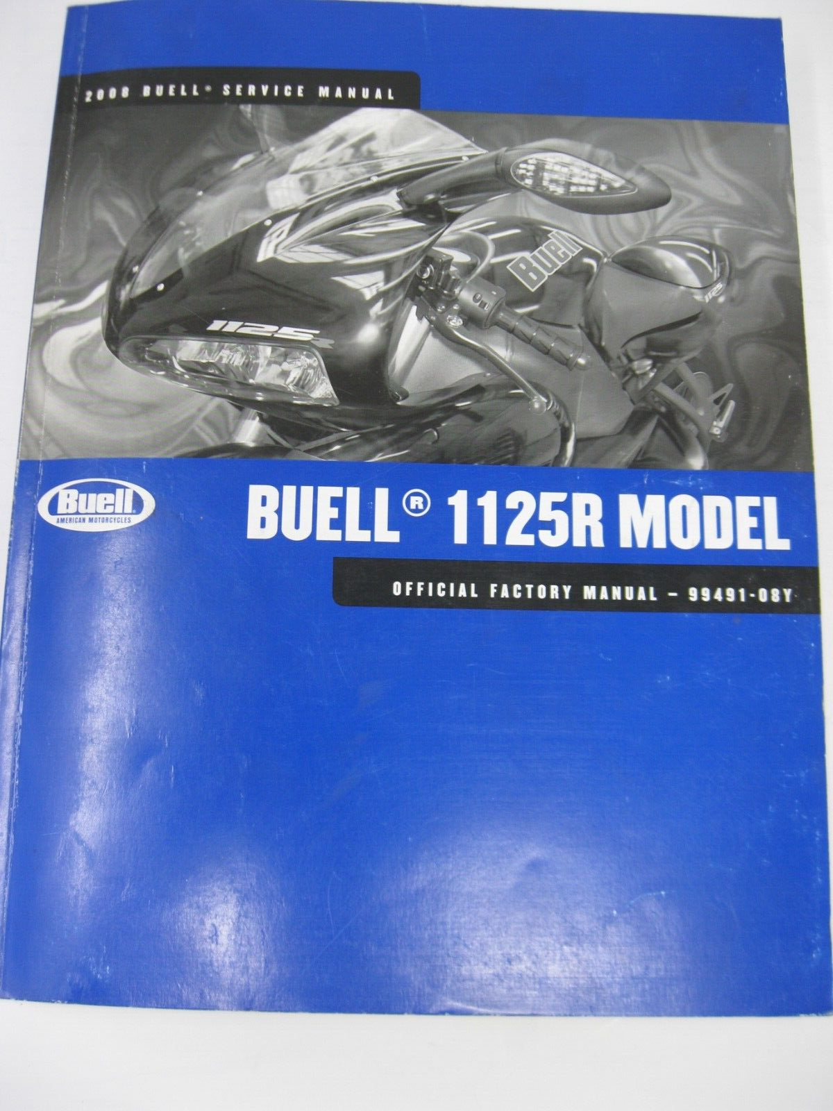 Buell Service Manual 2008 1125R Model 99491-08Y