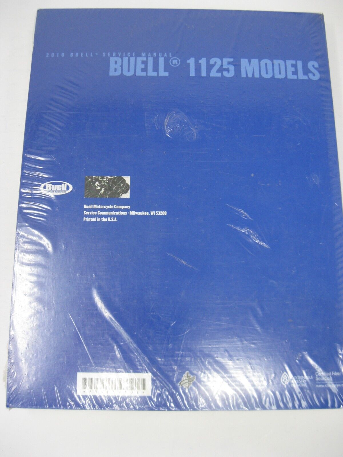 Buell Service Manual 2010 1125 Model 99491-10Y