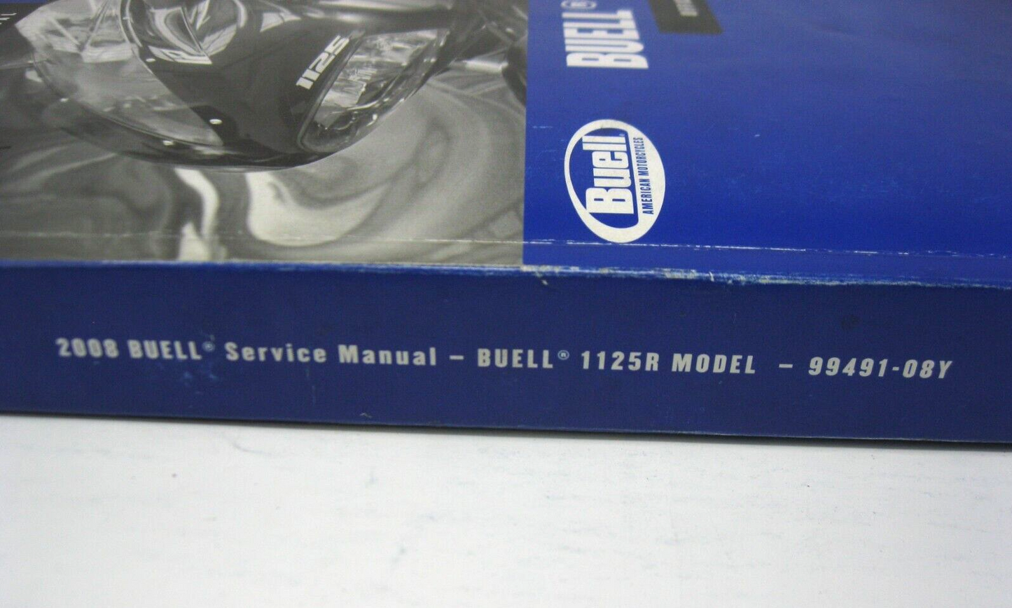 Buell Service Manual 2008 1125R Model 99491-08Y