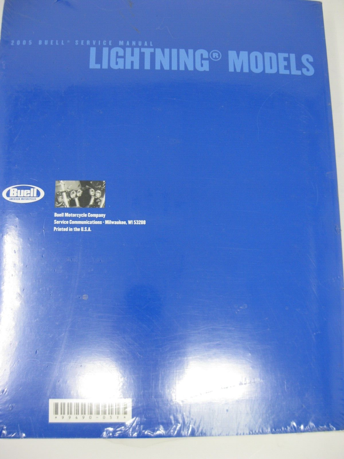 Buell Service Manual 2005 Lightning Models 99490-05Y