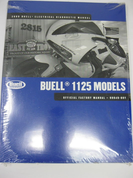 Buell Electrical Diagnostic Manual 2009  1125 Model 99949-09Y