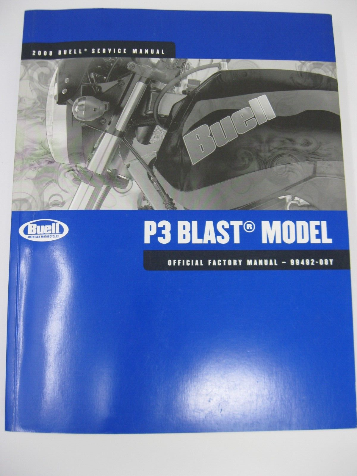 Buell Service Manual 2008 P3 Blast Model 99492-08Y