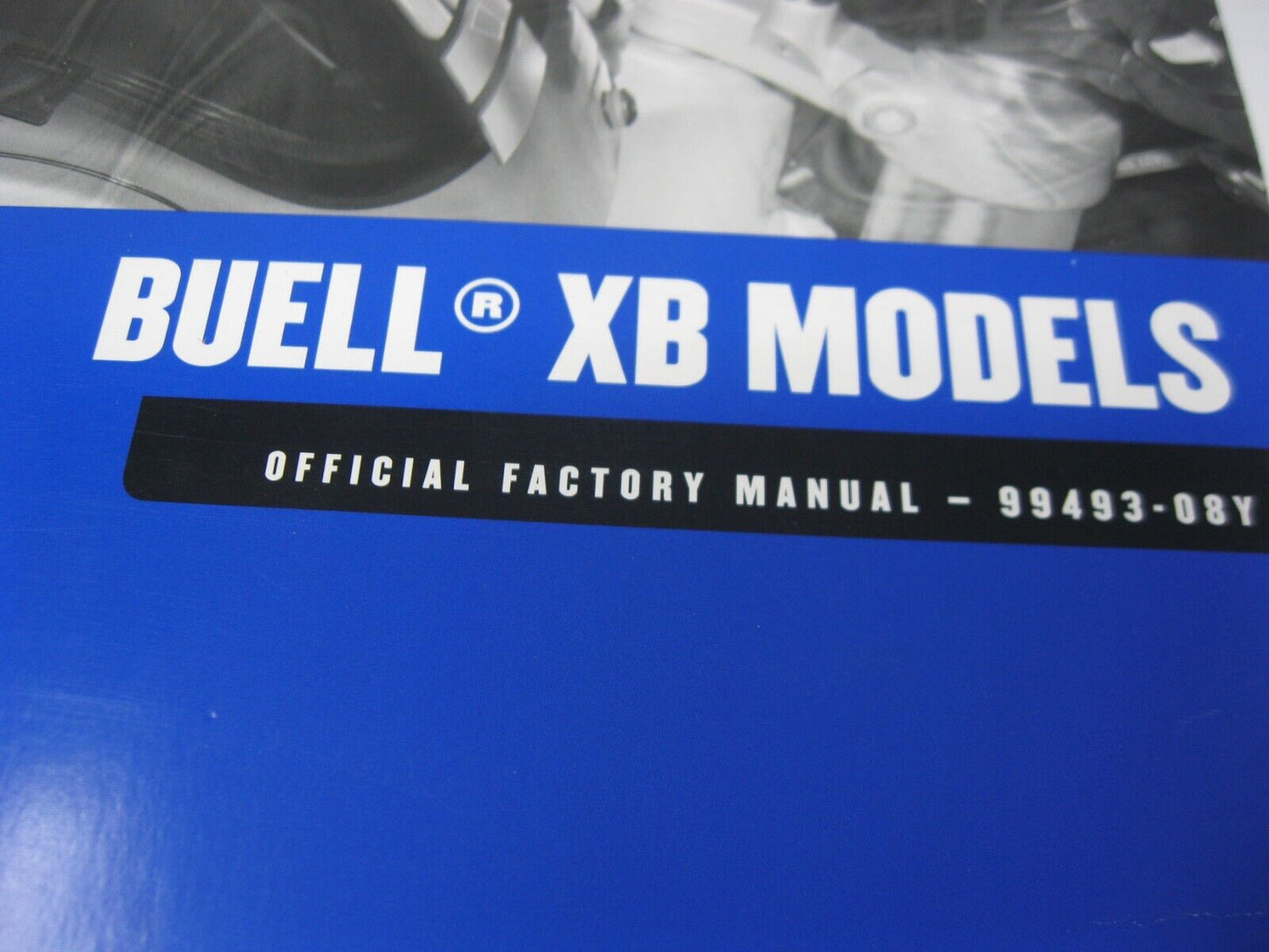 Buell Electrical Diagnostic Manual 2008 XB Model 99493-08Y