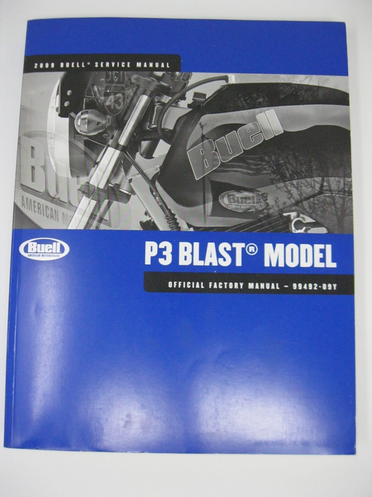 Buell 2009 P3 Blast Model 99492-09Y