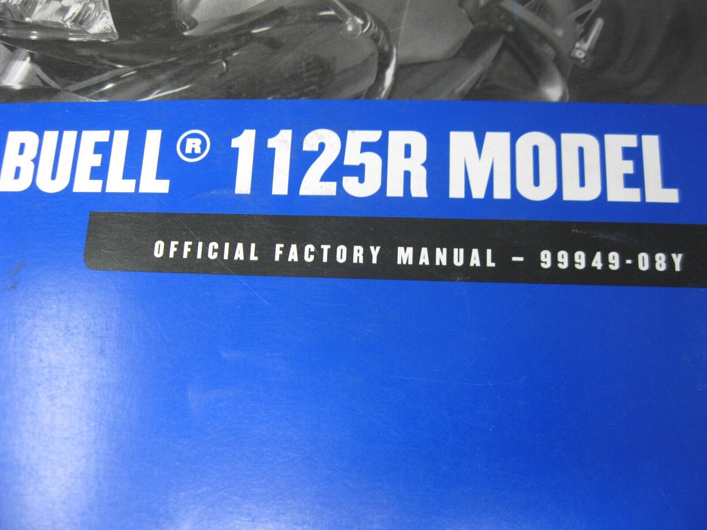 Buell Electrical Diagnostic Manual 2008 1125R Model 99949-08Y