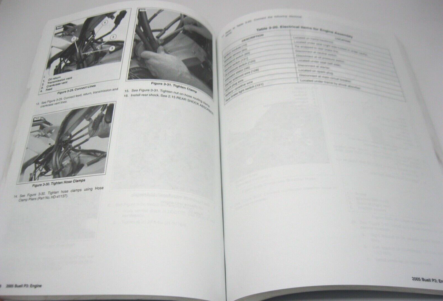 Buell Service Manual 2005 P3 Blast Model 99492-05Y