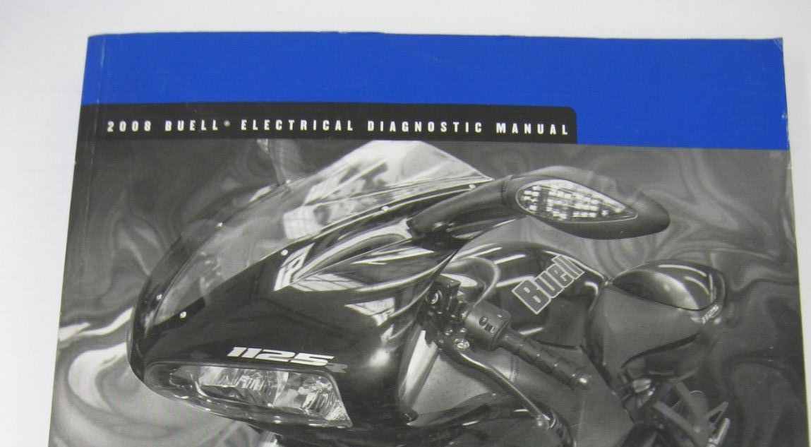 Buell Electrical Diagnostic Manual 2008 1125R Model 99949-08Y