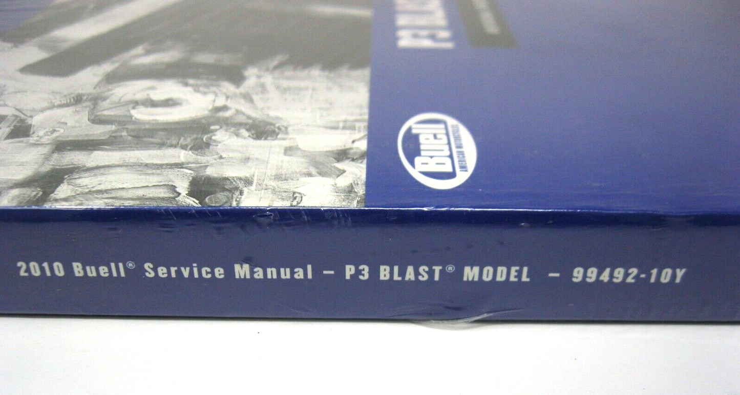 Buell Service Manual 2010 P3 Blast Model 99492-10Y