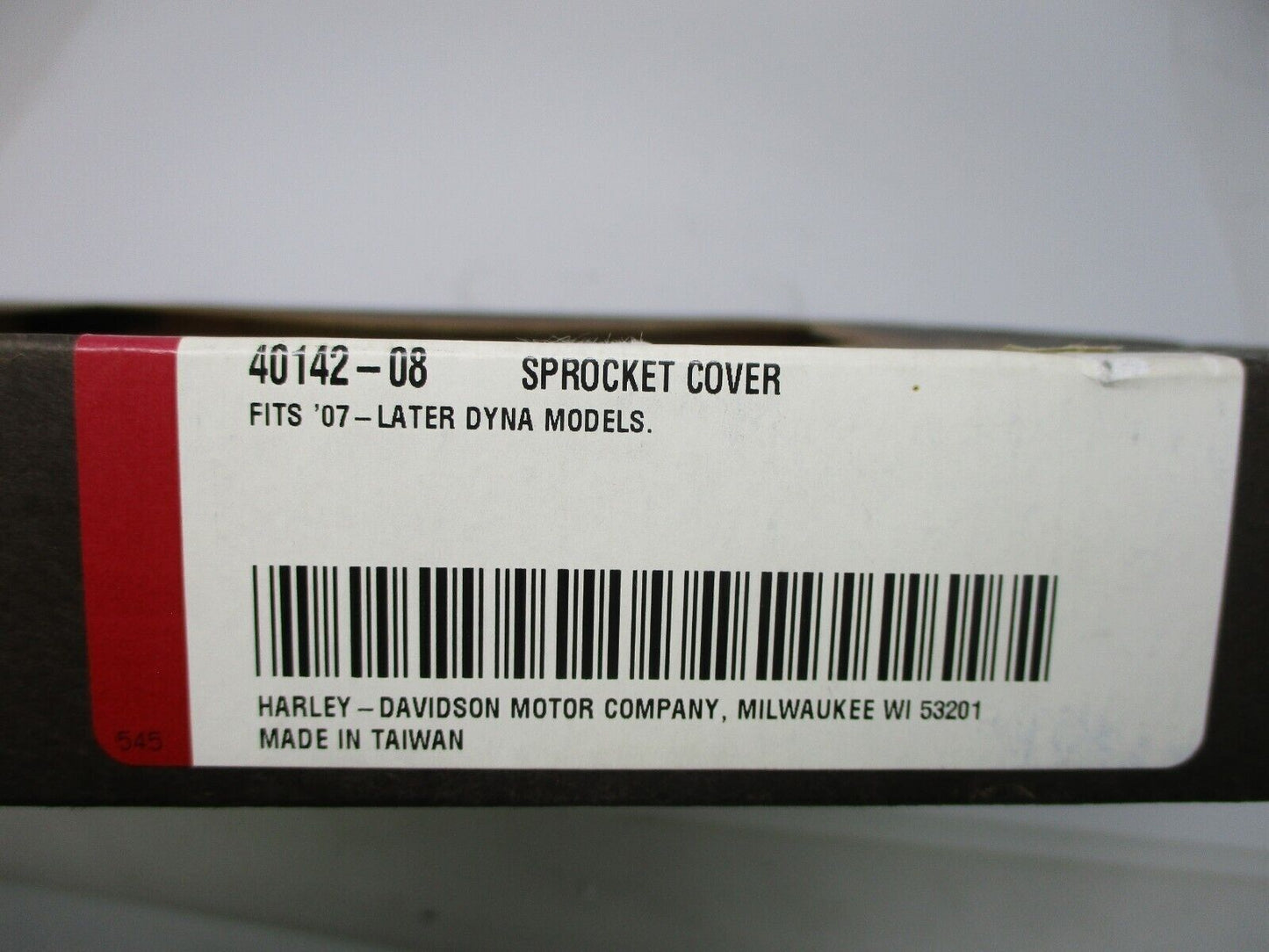 Harley Davidson OEM 07-Later Dyna Sprocket Cover 40142-08