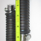 Rubber and Chrome Hand Grip Pair Unknown Fitment