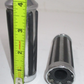 Rubber and Chrome Hand Grip Pair Unknown Fitment