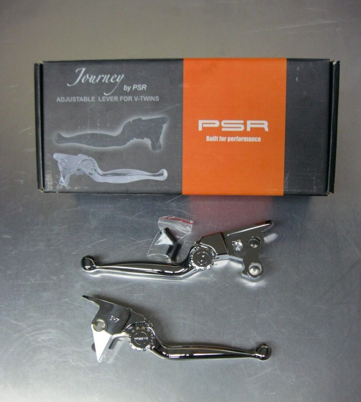 Journey by PSR Adjustable Lever for V-Twins, Chrome 12-00606-20