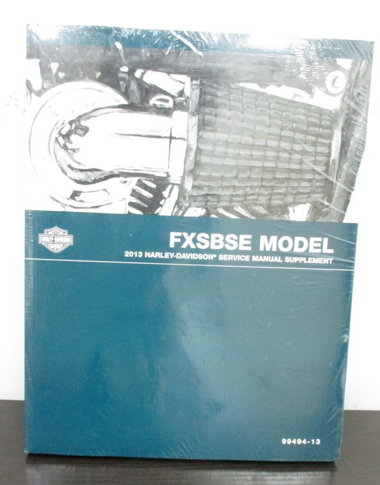 Harley-Davidson 2013 FXSBSE Model Service Manual Supplement 99494-13