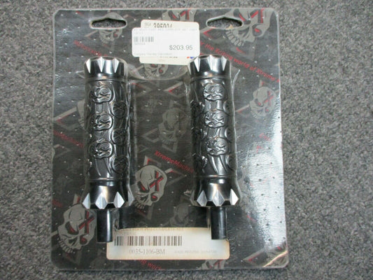 Xtreme Machine V Cut Foot Pegs for Harley Davidson