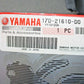 Yamaha OEM 2011 YZ250F Black Rear Fender 17D-21610-D0-00