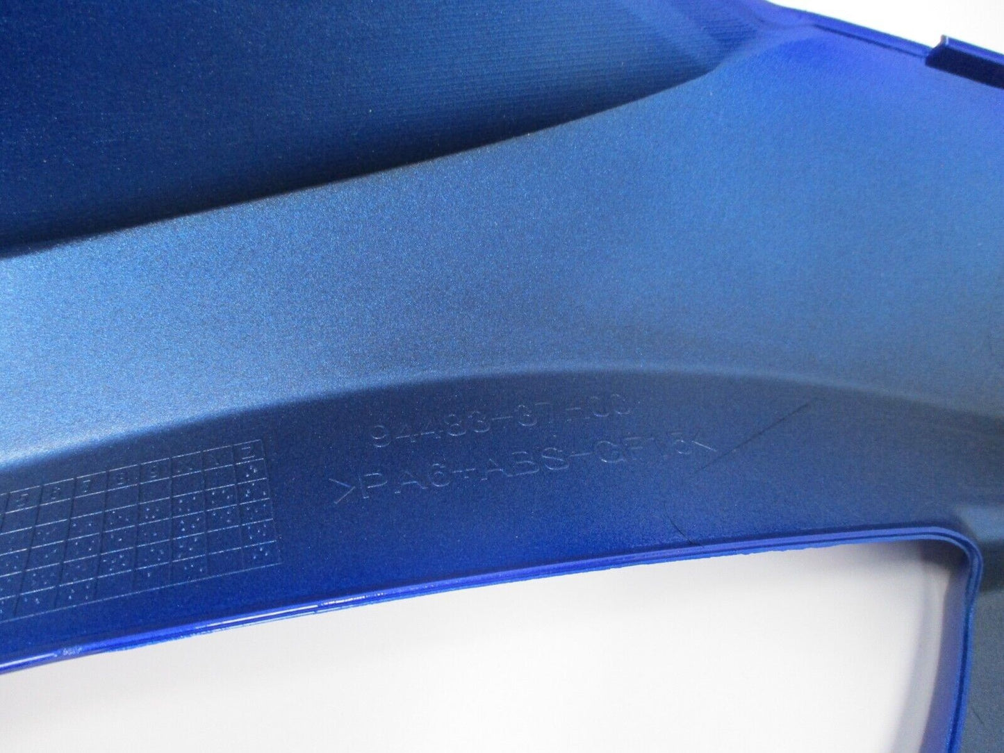 Suzuki OEM Blue Left Cowling for '08 GSX-R750 94440-38H00-YKY