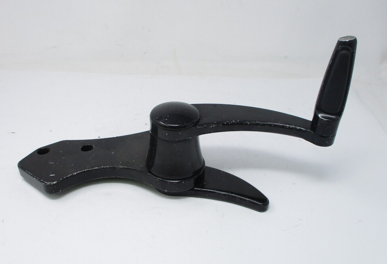 HHI Brand Steel Left Side Forward Control Shifter and Mount (Bent)