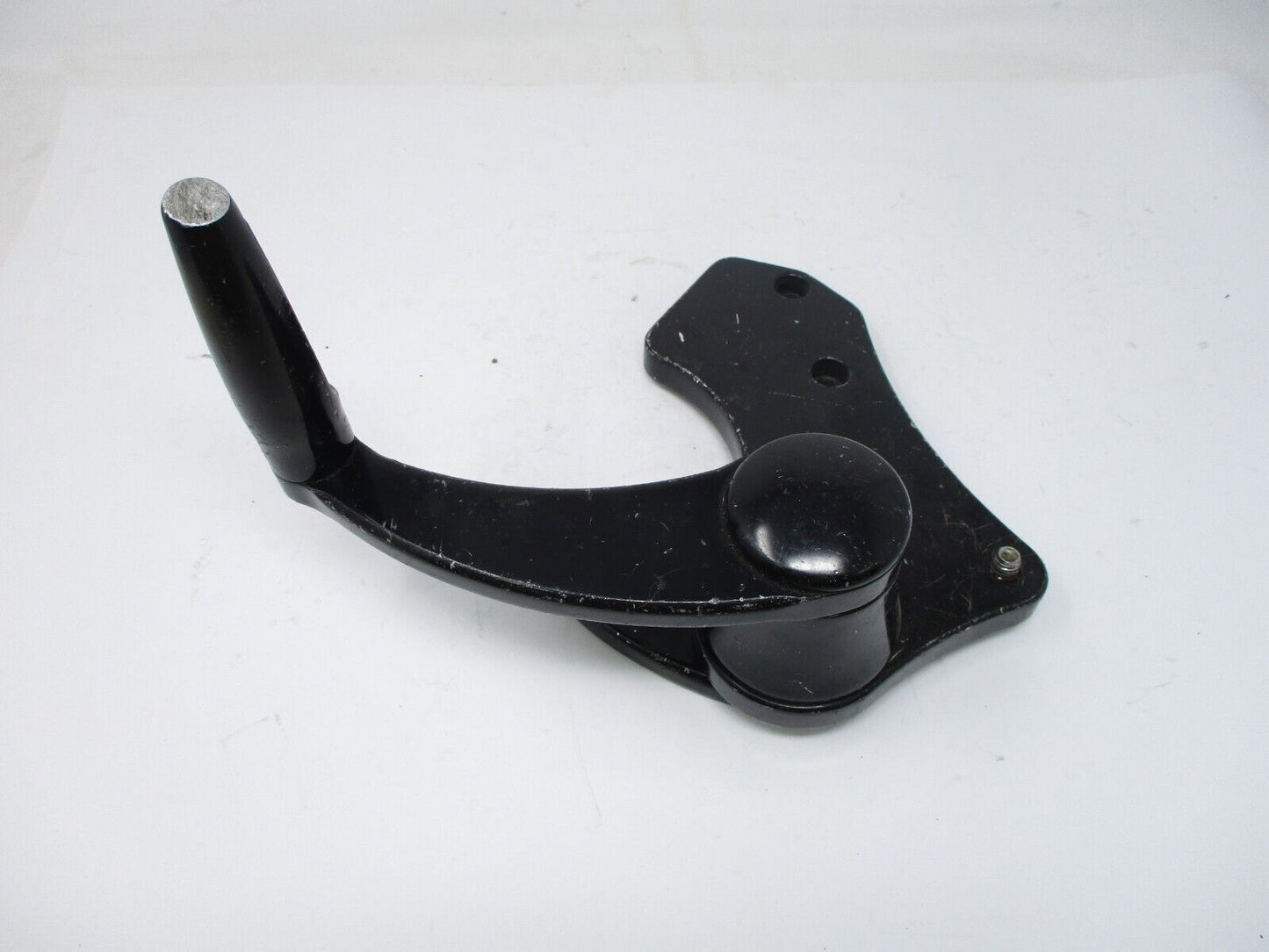 HHI Brand Steel Left Side Forward Control Shifter and Mount (Bent)