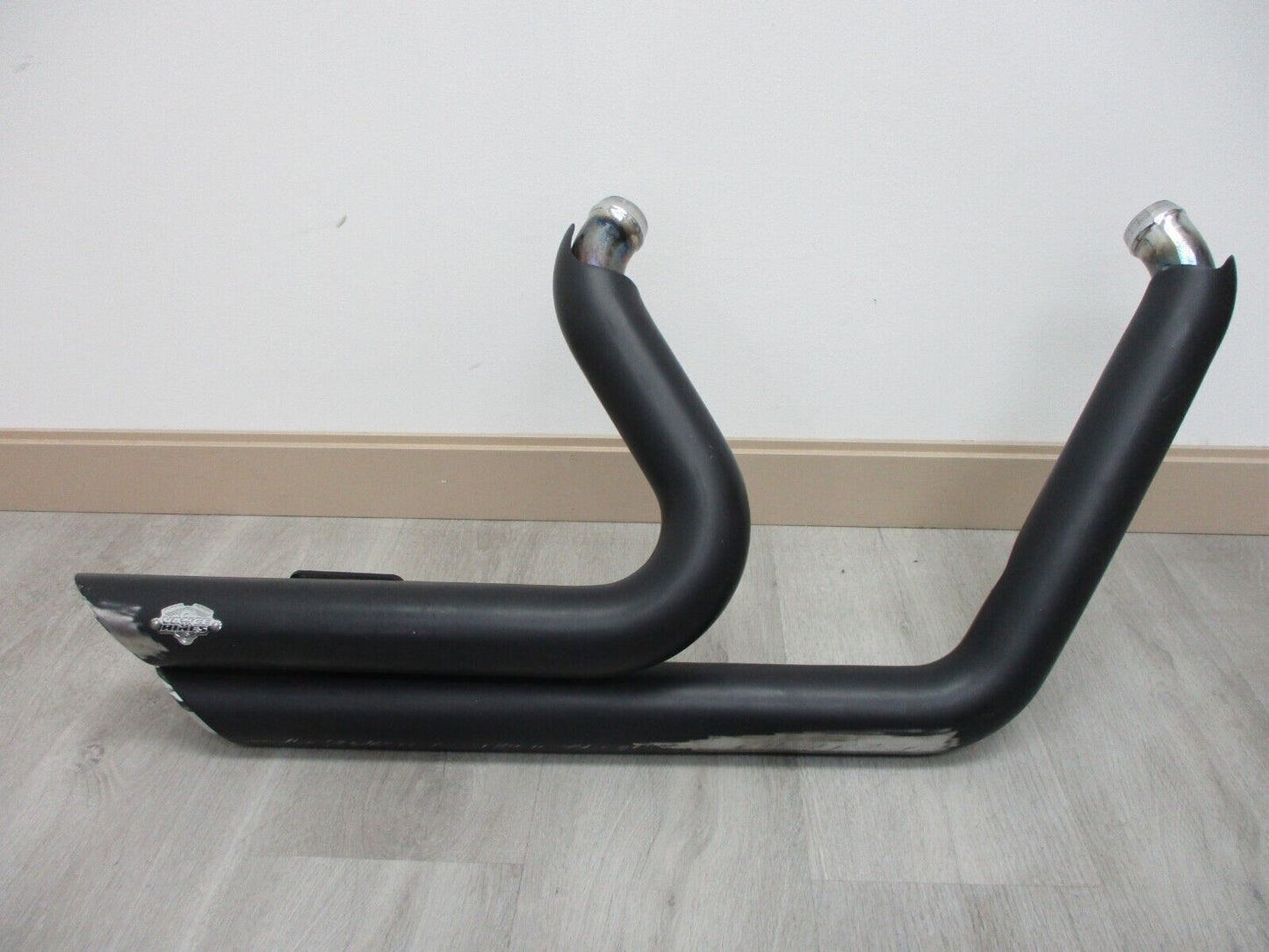 Vance Hines Shortshots Staggered Exhaust Pipe Black  47235