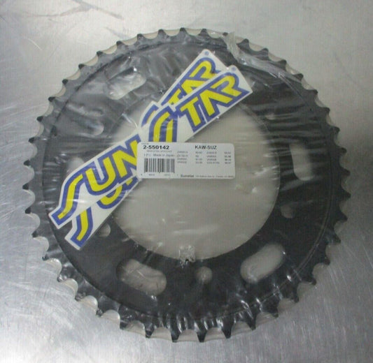 Sunstar - 2-550142 - Steel Rear Sprocket, 42T