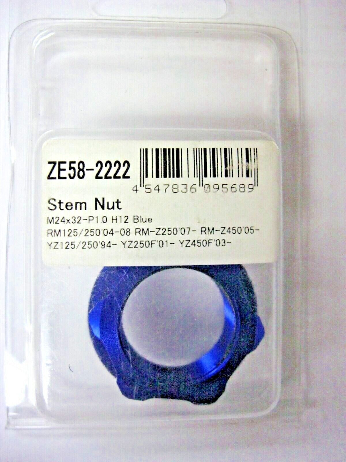 ZETA Yamaha Steering Stem Nut YZ250F YZ450F RM125/250  ZE58-2222