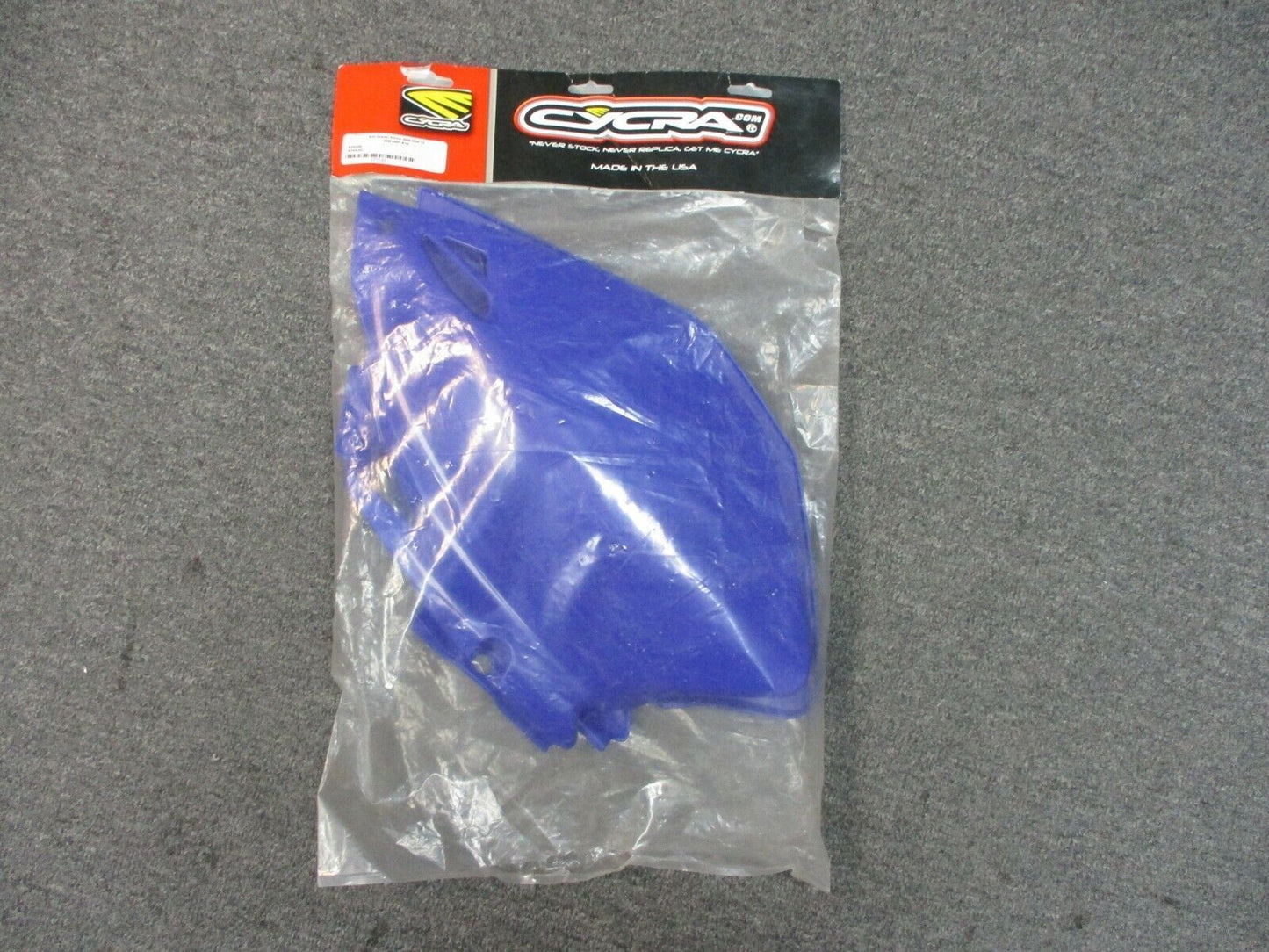 Yamaha YZ 250/450 Side Number Panels Blue By Cycra 2775-62 2006-09